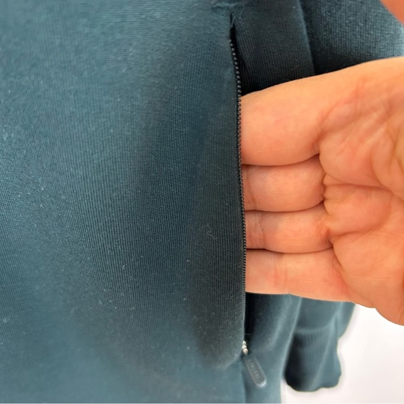 Athleta Teal Long Sleeve Tunic Dress Size Medium - Picture 8 of 11